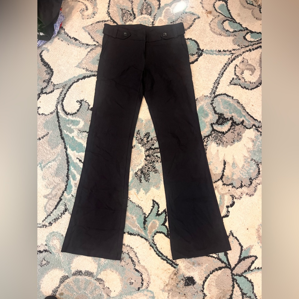 Black Flared Pants